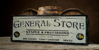 General Store 5 and 10 sign