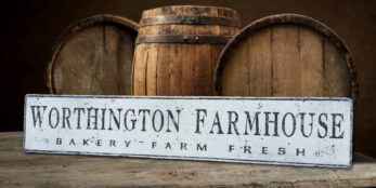 Personalized farmhouse Bakery Sign Example