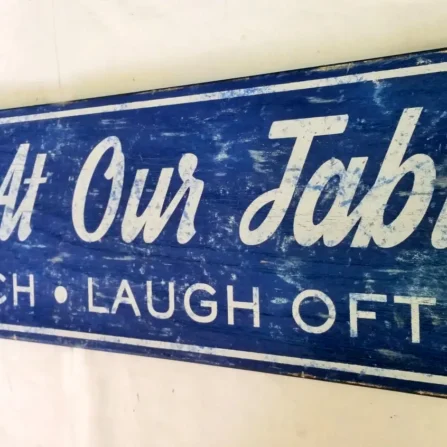 Come Gather at our Table Sign