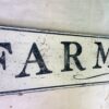 A country style inspired Farmhouse wood sign example.
