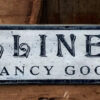 Millinery and Fancy Goods Sign