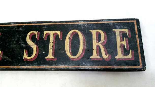 General Store Wood sign