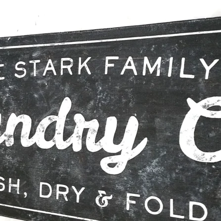 Laundry Room Sign Wash Dry Fold