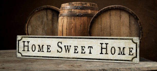 home sweet home sign