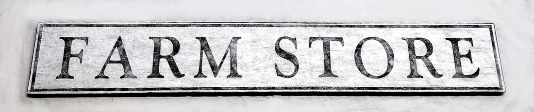 Farm Store Sign - Sign Treasure