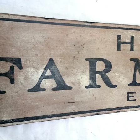 Personalized Farmhouse Sign with Name