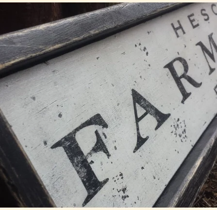 Example of a personalized Farmhouse sign