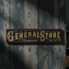 General Store Mercantile 1885 Sign