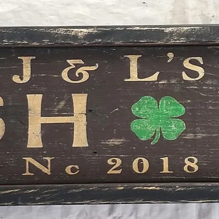 Alternative view of Irish Pub Sign