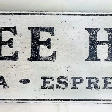 Alternative view of Coffee House Tea Espresso Sign