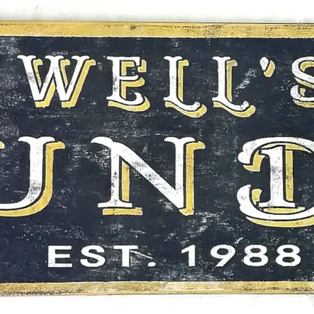 Alternative view of Laundry Room Sign