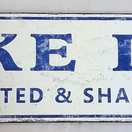 Alternative view of Lake Life Unsalted and Shark Free Sign