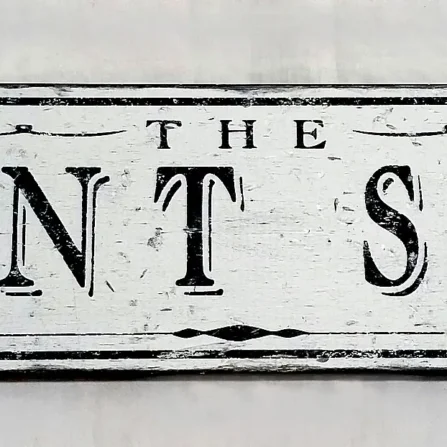 Alternative view of The Print Shop Sign