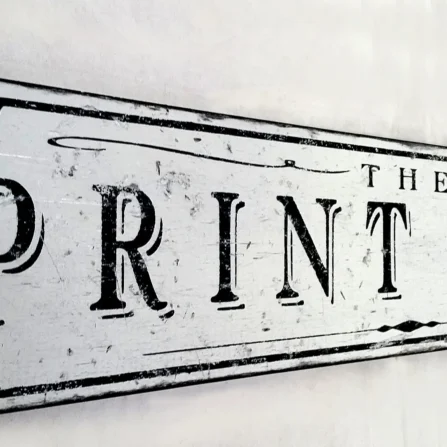 The Print Shop Sign