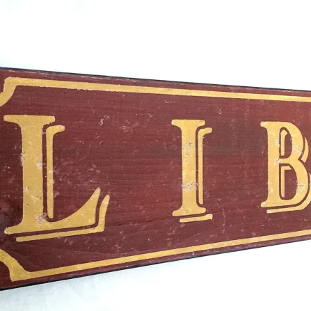 Library Sign