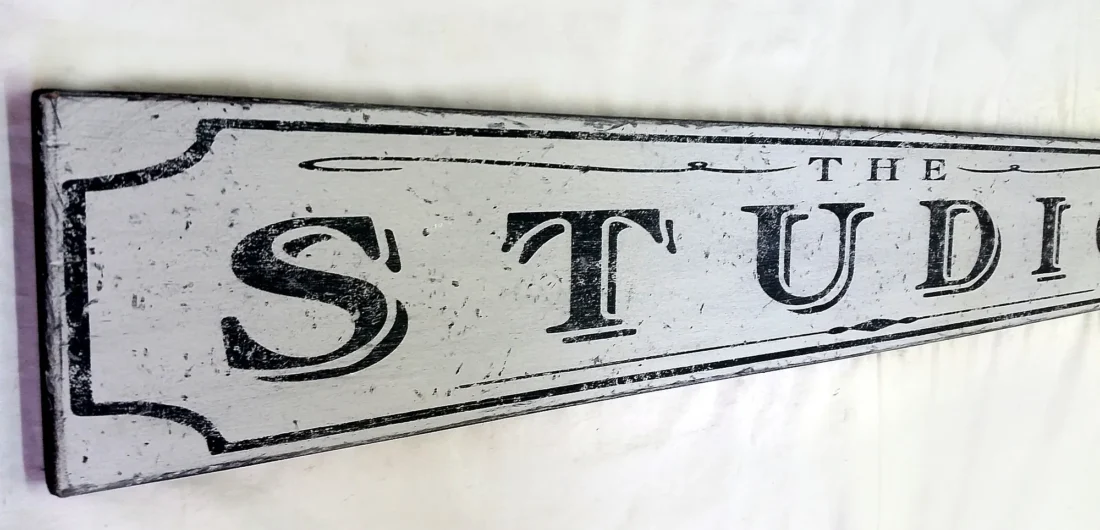 The Studio Sign - Sign Treasure