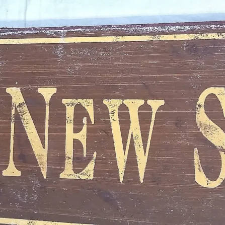 Alternative view of New Day New Stuff Sign