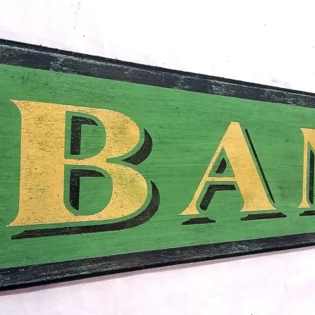 Bank Sign